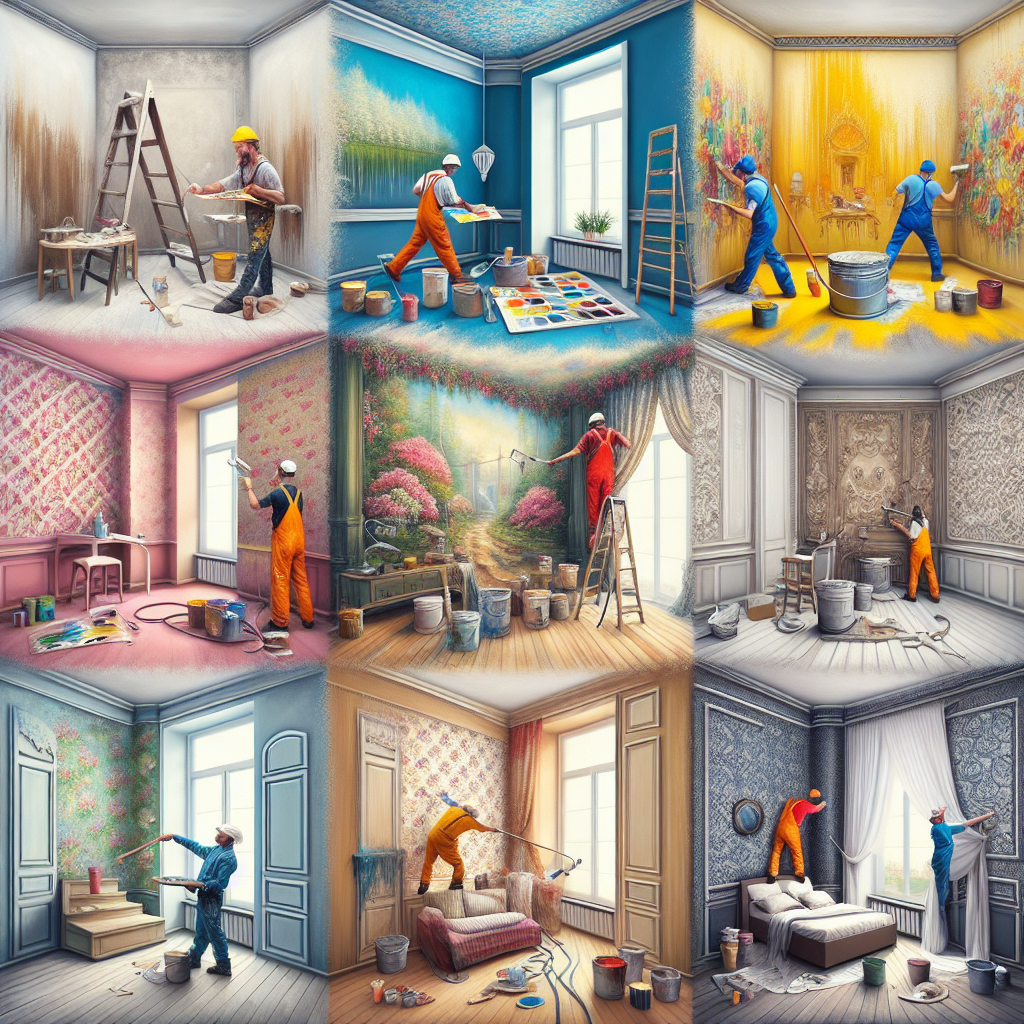 Malování pokojů: Jak vybrat správné barvy a techniky?