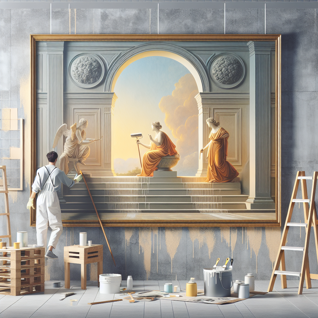 Benátský štuk: Postup krok za krokem pro dokonalý efekt