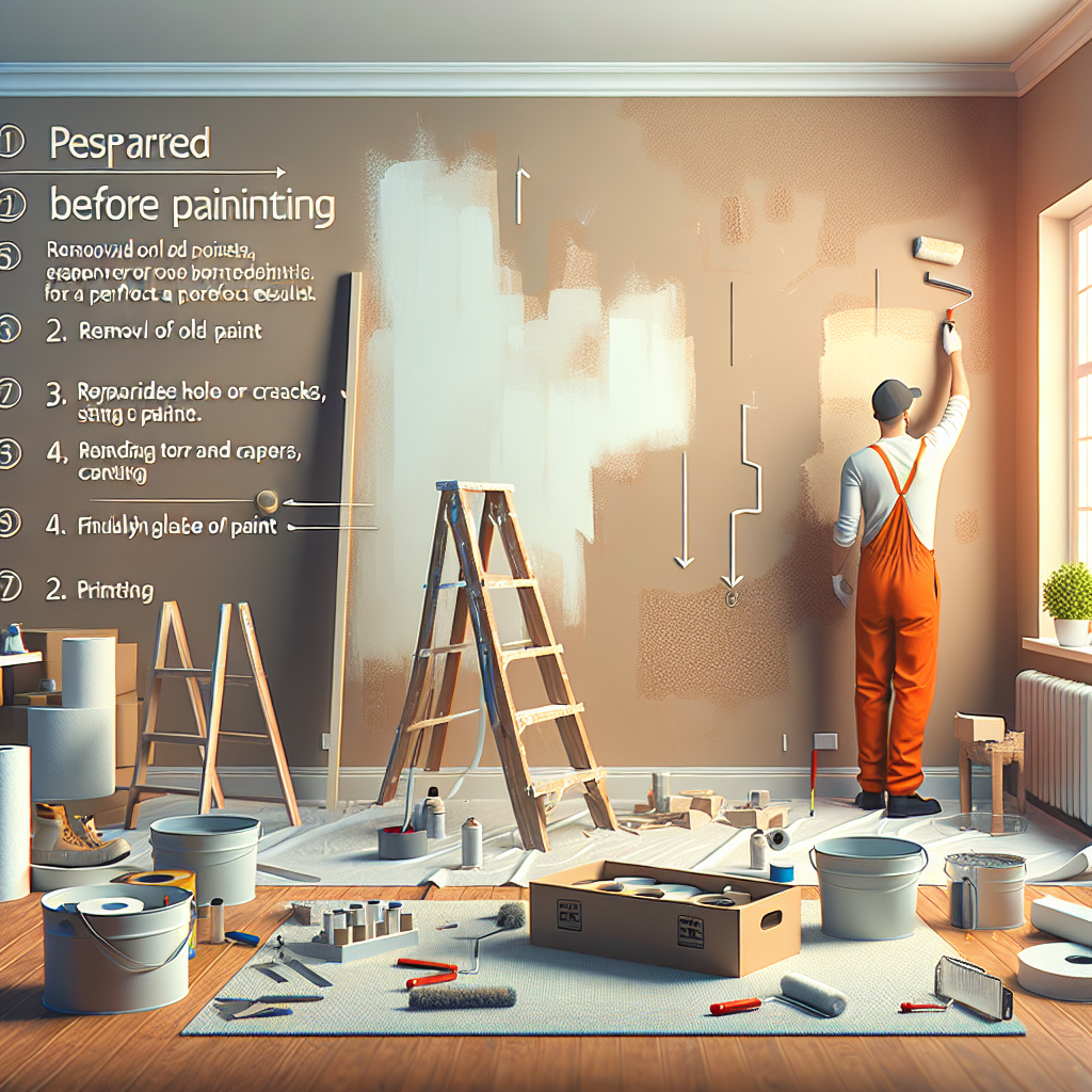 Příprava stěn před malováním: Nezbytné kroky pro perfektní výsledek