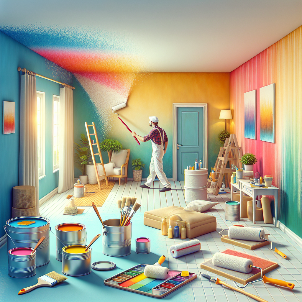 Malování bytů bez starostí: Tipy pro perfektní výsledek