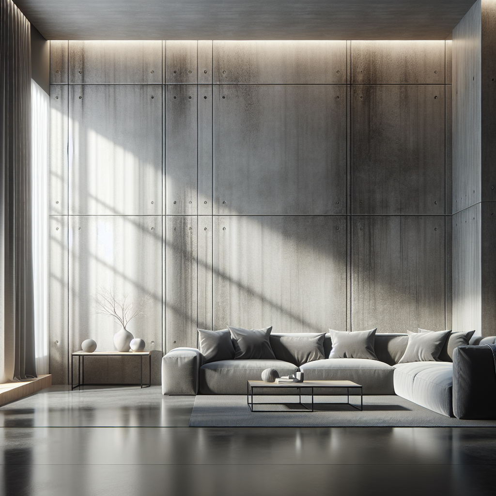 Betonová stěrka: Luxus i ve Kbelích...