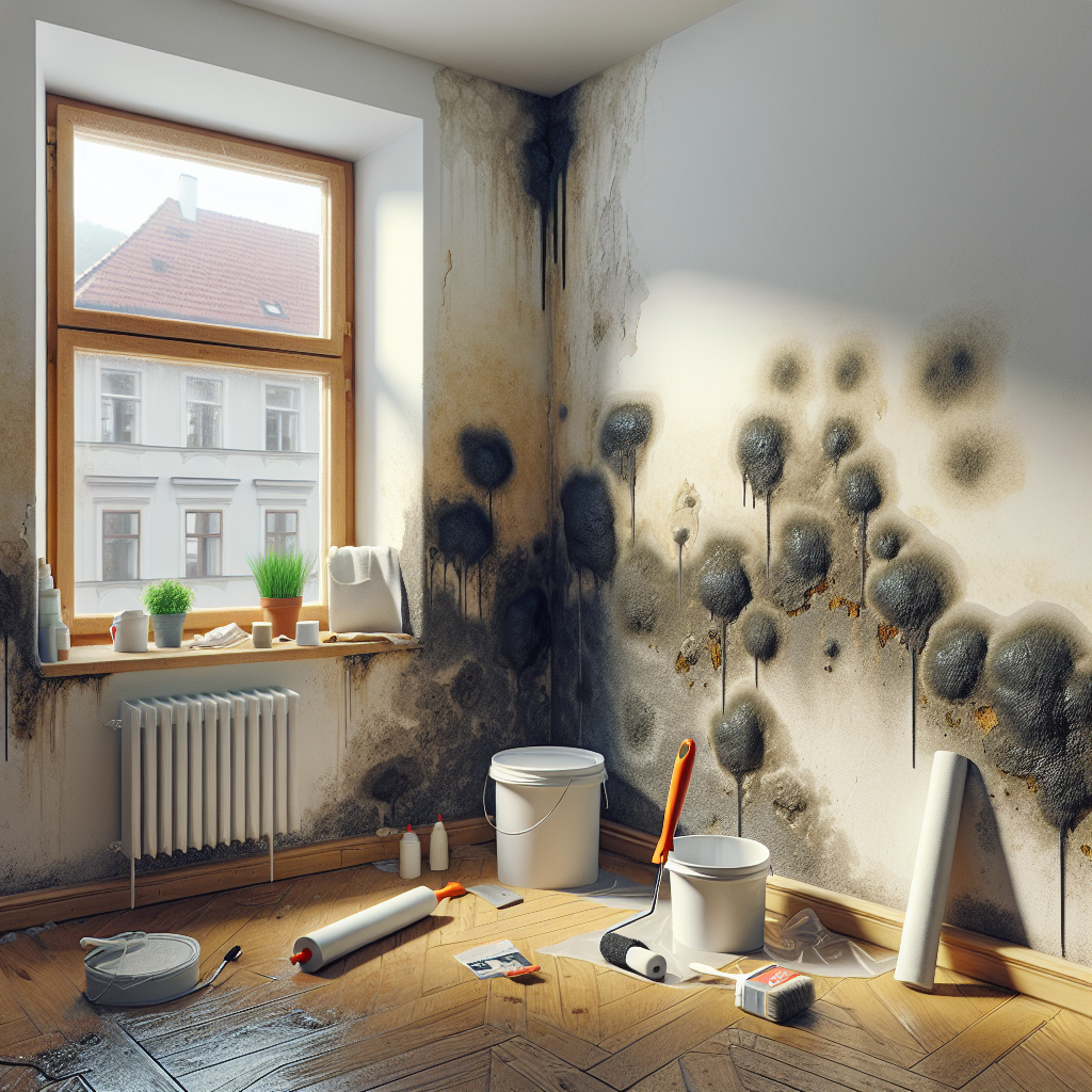 Pozor na vlhkost! Chyby při malování v Čimicích...