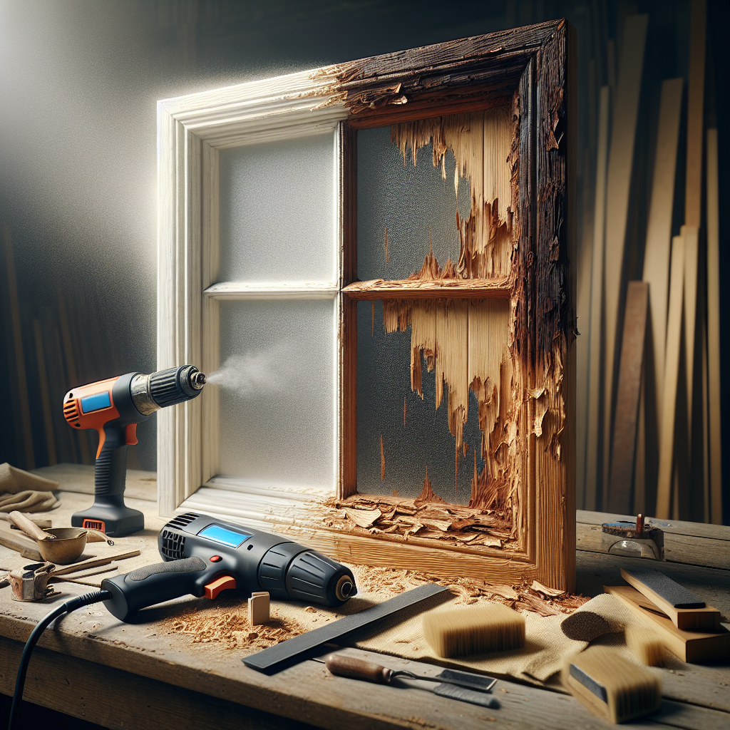 Renovace oken, dveří: Jak na opalování, broušení...