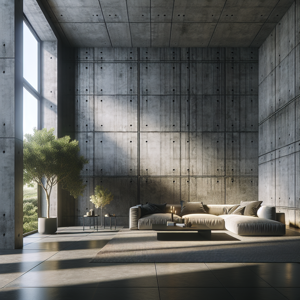 Betonový vzhled bez kompromisů: Stěrky v Praze 1...