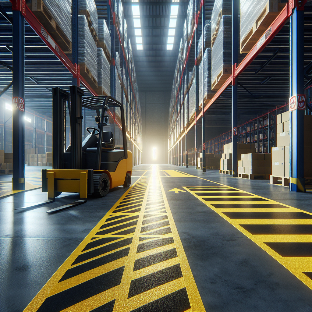 Čáry, co zachraňují životy: Bezpečnostní značení podlah...